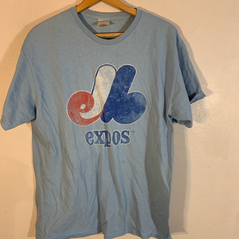 Vintage montreal expos t shirt